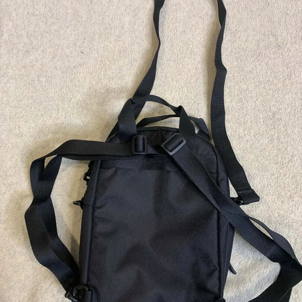 Sherpani Logan Mini Backpack - Black with Flower Embroidery